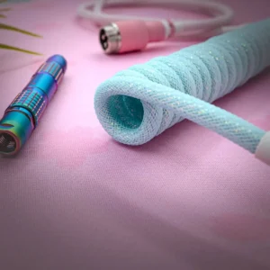 Custom Sparkle Keyboard Cable