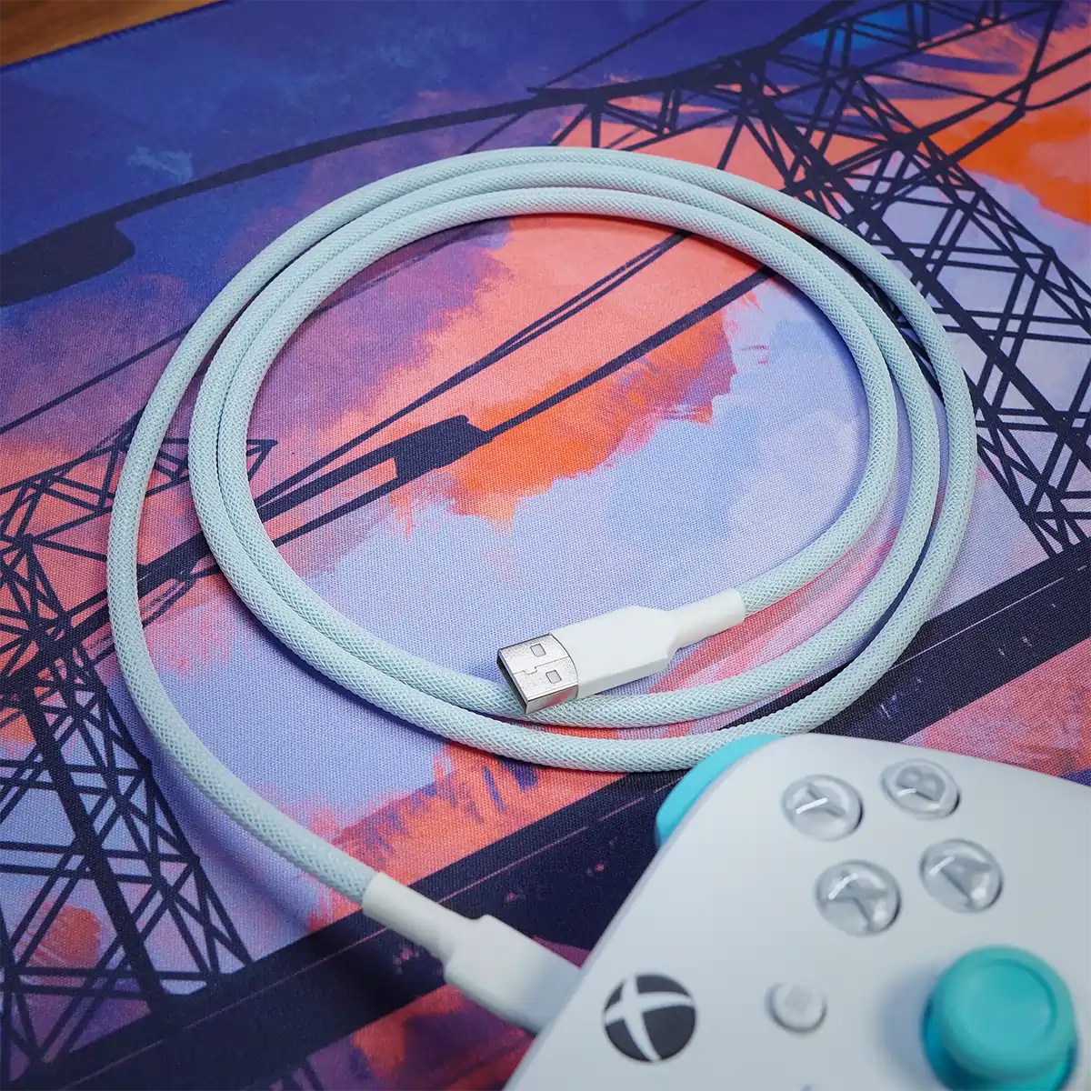 Custom Straight Keyboard Cable - No Detachable