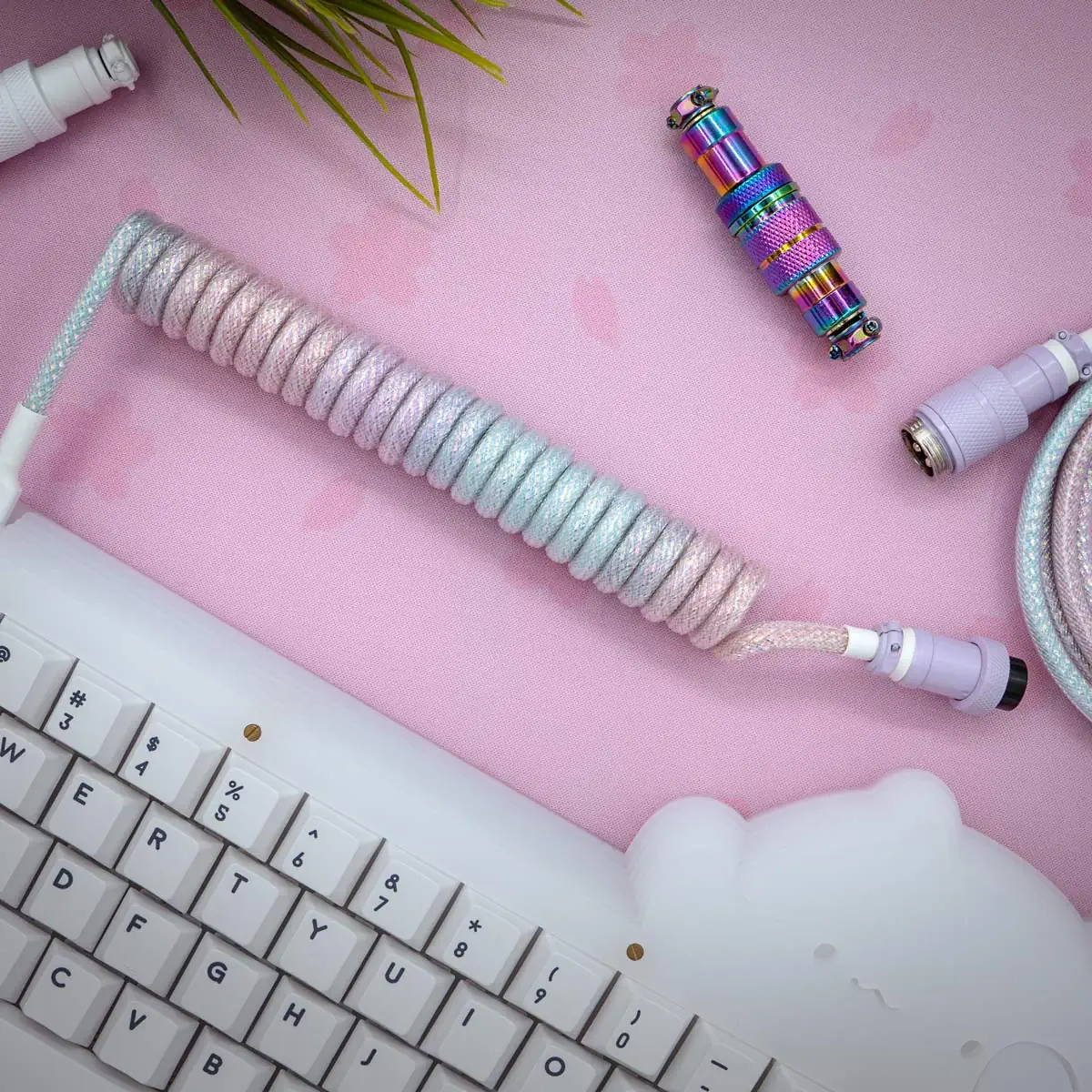 Custom Sparkle Keyboard Cable