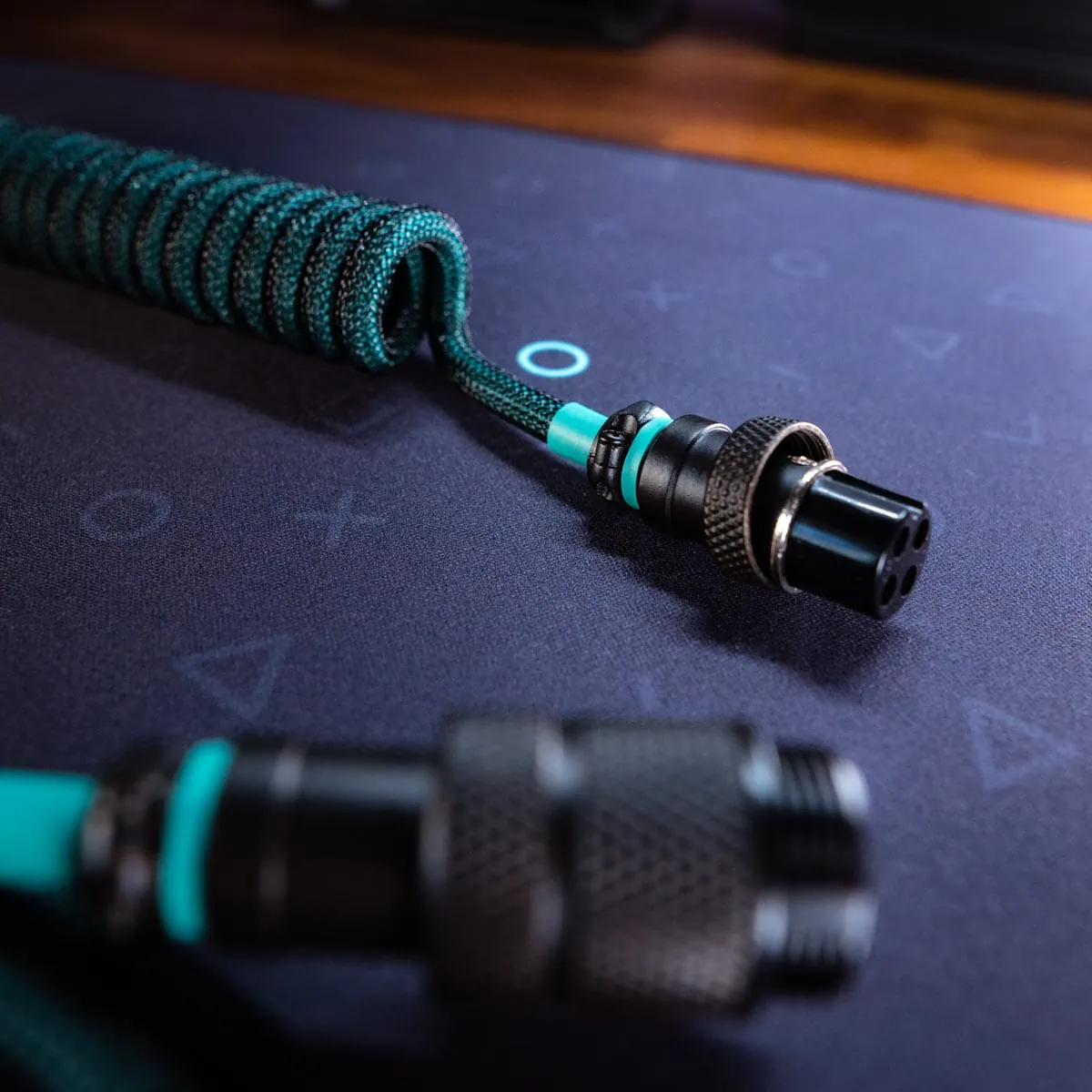 Custom Coiled Keyboard Cable - Detachable