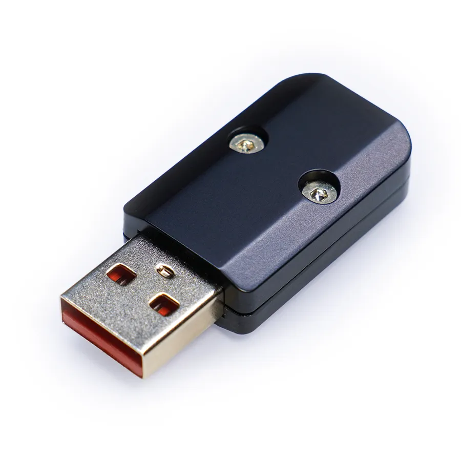 USB A (CNC) Silver V2 + USB A Orange